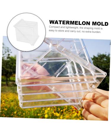 OSALADI 2pcs Pumpkin Fruit Tools Vegetable Growth Mold Large Pole Shaping Mold Watermelon Square Former 15x15cmx2pcs Transparentx2pcs - Buy Online on GoSupps.com