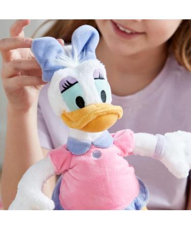 Disney Store Daisy Duck Small Soft Toy for Kids - 30cm Cuddly Character with Embroidered Details - Squishy Bean Bag Tummy - Ages 0 - Buy Online on GoSupps.com