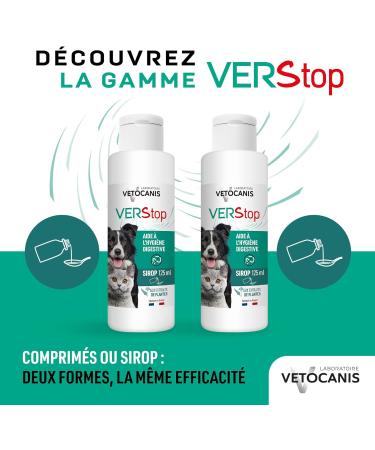 Vetocanis Tablets against Worms based on Plant Extracts for Cats and Dogs 30 tablets Against worms Dogs and Cats All Breeds and All Ages Meat Flavor - Buy Online on GoSupps.com