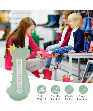 Children's Foot Measurement Device - Tnsland Shoe Size Knife & Double Scale Footmuff in Green - Buy Online on GoSupps.com