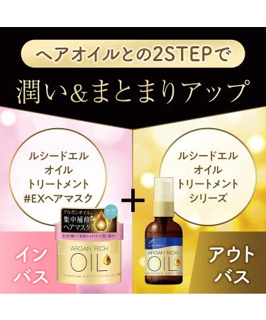 Lucido-L Argan Rich Oil Hair Repair Treatment - Nourishing Hair Oil - Buy Online on GoSupps.com