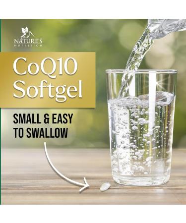 CoQ10 100mg Softgels - Best Antioxidant for Heart Health & Energy Support | Non-GMO Gluten Free | 60 Count Coenzyme Q10 Supplement - Buy Online on GoSupps.com