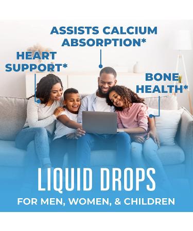 Organic USDA Vitamin K2 MCT Liquid Drops | 100 mcg K2 MK7 | Bone & Heart Health | 1oz - Buy Online on GoSupps.com