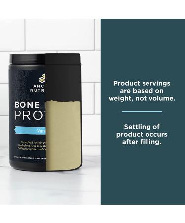 Dr. Axe Ancient Nutrition Bone Broth Protein Vanilla - 17.4 oz | Nutrient-Rich Superfood - Buy Online on GoSupps.com