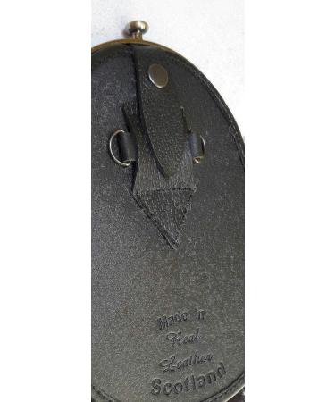 Scottish Kilt Sporran - Grey Goat Skin Full Dress Sporran with Celtic Chrome Cantel - Buy Online on GoSupps.com