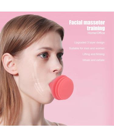 Yosoo Health Gear Face Trainer V Shaping Slimming Skin Lifting Firming Double Chin Reducer Masticatory Muscles Training Aid Jaw Neck Toning Exerciser for Face Lift Shape - Buy Online on GoSupps.com