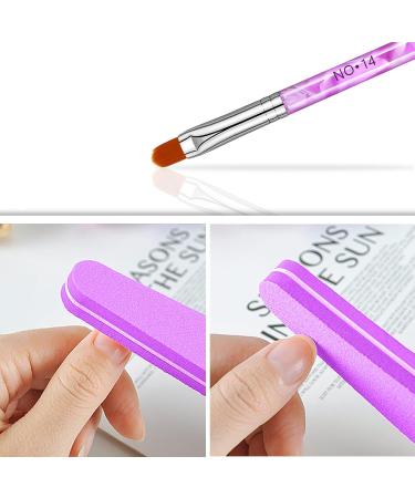 YSMORLA 18-Piece Nail Art Template Set | Reusable Nail Form Guides Gel & Acrylic Extension Stencils Brush & File Included - International Shipping Available - Buy Online on GoSupps.com