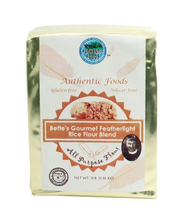 Authentic Foods Bette's Featherlight Rice Flour Blend - 3lb