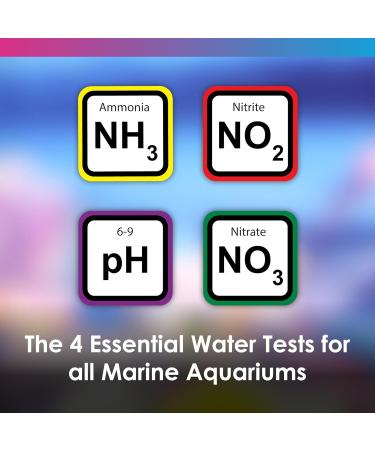 NT Labs Marine Lab Multi-Test Kit: Ammonia, Nitrite, Nitrate, pH | Up to 155 Tests | Accurate Marine Water Testing - Buy Online on GoSupps.com