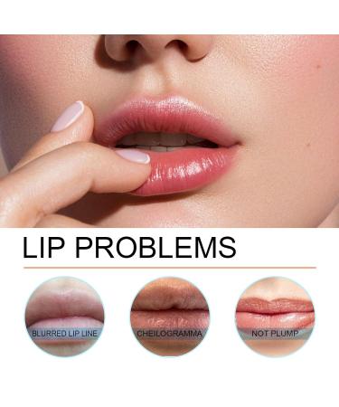 Buy Dark Brown Peel Off Lip Liner - Waterproof Long-Lasting Removable Lip Pencil for Perfect Plump Lips | International Shipping - Buy Online on GoSupps.com