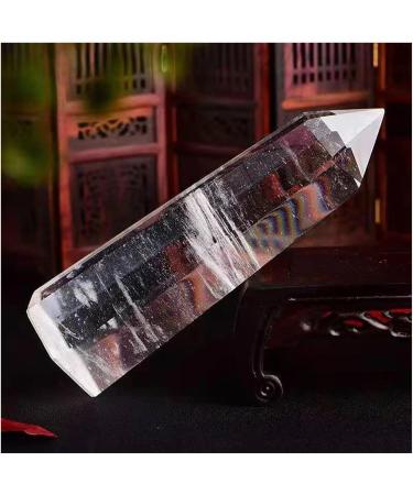 Natural Crystal Rough Crystal Tower High Temperature Melting White Crystal Scepter Fengshui (Size : 700-800g) - Buy Online on GoSupps.com
