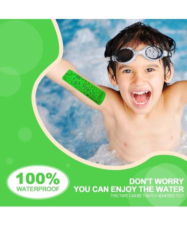 OK TAPE Kinesiology Tape for Kids(5.9 in 32 Strips)  Hypoallergenic  Breathable  Gentle Removal  Suitable for Basketball  Baseball  Rugby and Other Children's Sports  Relieve Muscle Fatigue - Green - Buy Online on GoSupps.com