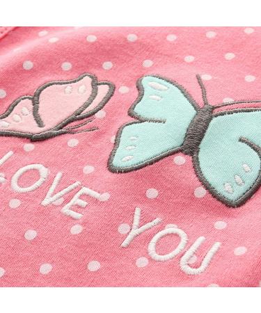 MAMIMAKA Baby Rompers Pajamas Cotton Jumpsuit 3-6 Months - Set of 3 | Long Sleeve Footed Bodysuits for Boys and Girls - Buy Online on GoSupps.com