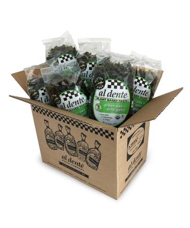 Al Dente Plant Based Pasta Green Pea + Wild Garlic 8 oz (6 Pack) - Buy Online on GoSupps.com