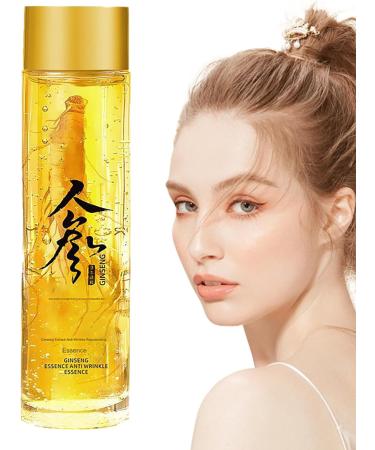Ginseng Extract Liquid 120ml Facial Skin Moisturizer with Ginseng Extract Natural Ingredients Brightening Essence Liquid Korean skin care essence for and plump - Buy Online on GoSupps.com