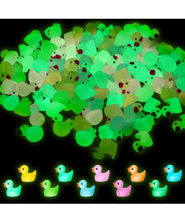 Buy Tiopeka Mini Duck Figures - 100 Colorful Tiny Resin Ducks for DIY Projects Aquariums Gardens & Dollhouses | Perfect Decor & Gift Ideas - Buy Online on GoSupps.com
