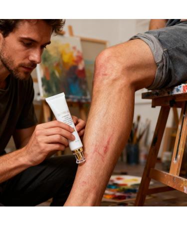 Anti-Scars Product | 30g Natural Moisturizer Skin Care Products - Body Scar Cream | For Morning Day Night Face Body Travel Home Piercing Scar Brands - Buy Online on GoSupps.com