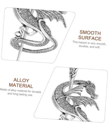 Ipetboom Vintage Viking Hairpins Hair Accessories Hair Stick Hair Clip Hair Barrettes Hair Slide Hair Bun Accessories Alloy Hair Barrette Hair Bun Stick European and American Ireland Miss - Buy Online on GoSupps.com