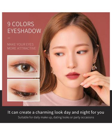 matte glitter makeup - matte glitter makeup - eye makeup 9 colors long lasting natural colors make up eye shadows at Pw tools - Buy Online on GoSupps.com