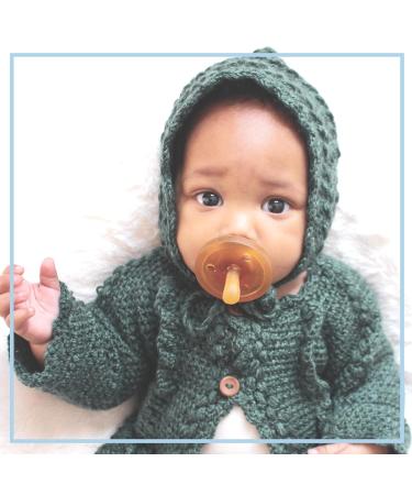 Orthodontic Medium Natural Rubber Pacifier (6-12 mos) - BPA-Free - Handcrafted in Italy - Buy Online on GoSupps.com