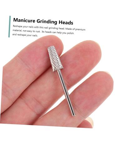 MUSISALY Nail Polisher Nail Drill Bits Pedicure Polishing Drill Manicure Drill Bits Colorful Hair Chain Professional Nail File Nail Art Bits Nail Bits Manicure Grinding Tools Tungsten Steel - Buy Online on GoSupps.com
