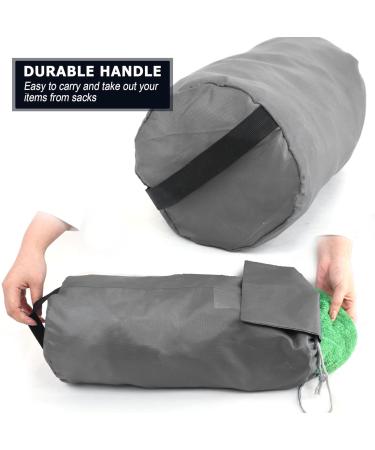 BeeGreen Stuff Sacks 6 Pack - Lightweight Nylon Drawstring Bags for Camping, Travel, and Outdoor Activities - Buy Online on GoSupps.com