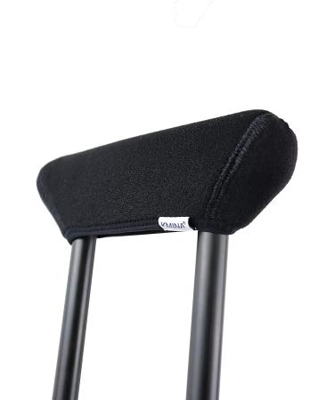 KMINA Adult Underarm Crutches (x2 Size M) - Aluminum Walking Crutches for Men and Women - Adjustable Armpit Crutches with Pads - Made in Europe - Buy Online on GoSupps.com