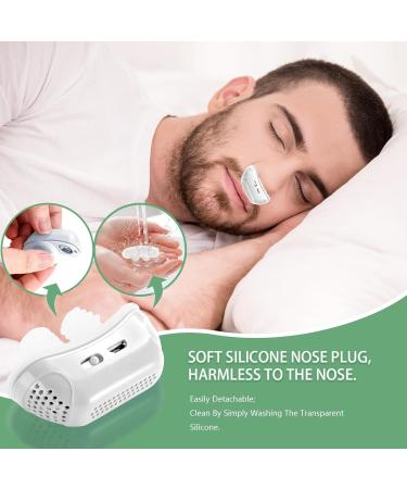 Pansonite Anti Snoring Device - Effective Snoring Solution for Men & Women | Unisex Electric Snoring Stopper for All Nose Shapes - International Shipping Available - Buy Online on GoSupps.com