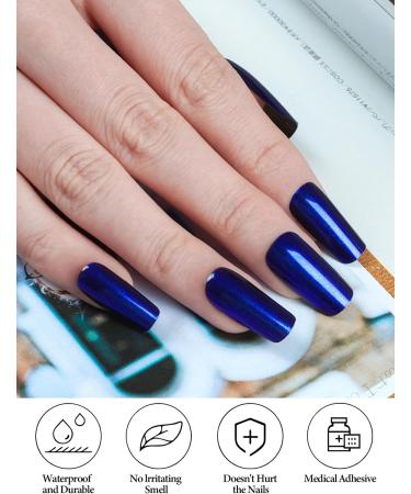 EBANKU 20 PCS Semi Cured Gel Nail Strips Full Wraps with Nail File - #18 | Adhesive Gel Nail Stickers for UV/LED Lamp | Shop Now - Buy Online on GoSupps.com