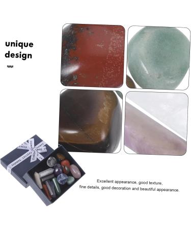 Buy Irregular Crystal Gem Set | Natural Mineral Stones Home Decor | Unique Ornamental Stones for Learning & Decoration - Buy Online on GoSupps.com