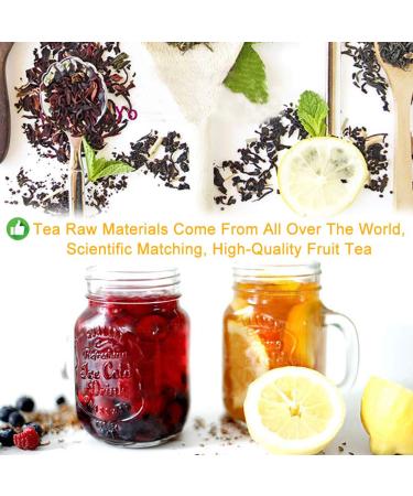 Buy Plant Peach Ice Cream Tea - Mixed Fruit Taste Non-GMO 70g Loose Sheet Perfect for Hot & Iced Brew - Buy Online on GoSupps.com