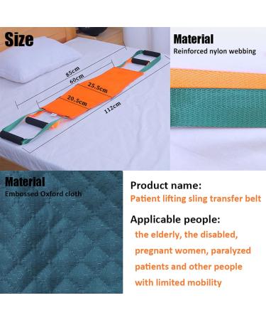 Patient Lies Gait Transmission Belt with 4 Handles - Mobility Support for Disabled & Elderly | Reinforced Aid for Safe Sitting & Standing - Buy Online on GoSupps.com