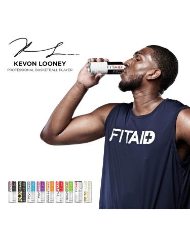 LIFEAID FITAID Rx Zero | Keto-Friendly Post-Workout Recovery Drink | Quercetin, Creatine, BCAAs, Omega-3s, Green Tea | 0g Sugar | 5 Cal | Pack of 12 - Buy Online on GoSupps.com