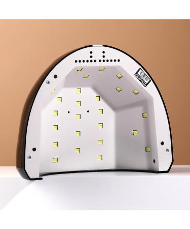 BLUESKY 48W UV LED Nail Lamp with Motion Sensor & Timers for Fast Gel Nail Polish Curing - Black | Professional Manicure & Pedicure - Buy Online on GoSupps.com