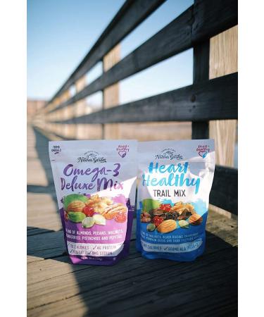 Nature's Garden Omega-3 Deluxe Mix - Heart Healthy Trail Mix - Gluten Free, Antioxidant Rich, Cholesterol Free - 26 oz (Pack of 3) - Buy Online on GoSupps.com