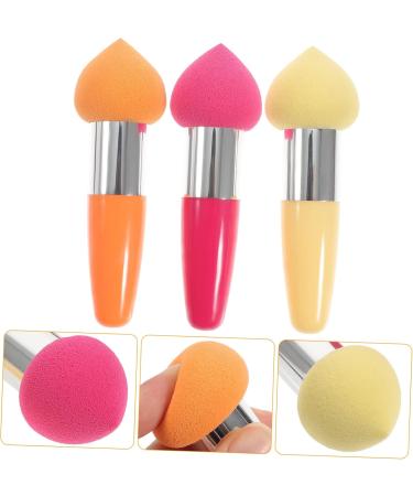POPETPOP 3PC Sponge stick makeup eyeshadow brush Makeup sponges for foundation Mushroom facial foundation sponges makeup powder brush travel foundation brush water drop Lollipop - Buy Online on GoSupps.com
