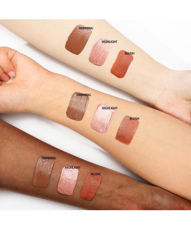 Blush Contour Stick Glow Sticks Highly Pigmented Natural-Looking Long Lasting Lightweight Easy To Use Vegan & Cruelty-Free (3PC) - Buy Online on GoSupps.com