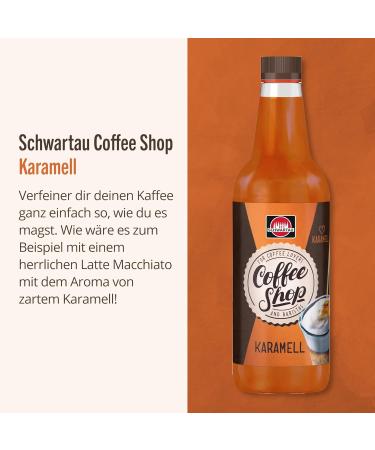 Schwartau Coffee Shop Caramel Syrup - 650ml | Enhance Your Coffee Specialties | International Shipping - Buy Online on GoSupps.com