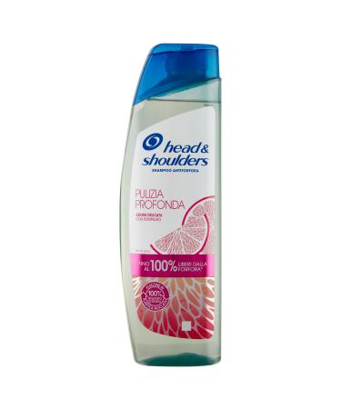 Head Shoulders Head & Shoulders Shampoo deep cleansing gentle action against dandruff with grapefruit extract up to dandrufffree 250 ml