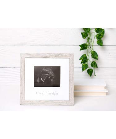Kate & Milo Rustic Sonogram Picture Frame - Gender-Neutral Nursery Dcor - Mothers Day Keepsake Gift - Buy Online on GoSupps.com