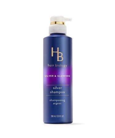 Hair Biology Purple Shampoo & Conditioner Set - Biotin Infused for Grey Hair - Color-Safe Formula - Silver & Glowing Collection - 12.8 Fl Oz Each - Buy Online on GoSupps.com