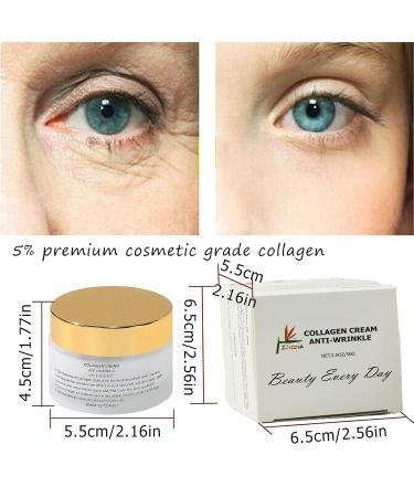 Elitzia ETCC001 Collagen Facial Cream | Anti-Wrinkle Moisturizing Cream - 2 OZ for Youthful Skin - Buy Online on GoSupps.com