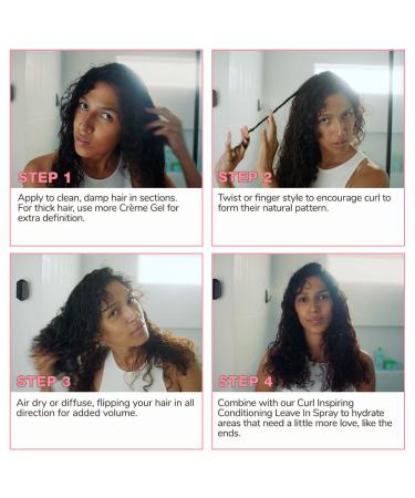 Imbue Curl Empowering Cr me Gel 6.7 fl oz | Vegan Curl Enhancing Gel for Curly Hair | Edge Control & Soft Styles | Curly Girl Compliant - Shop Now - Buy Online on GoSupps.com