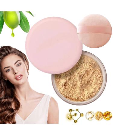 AllauraBeauty Pink Setting Powder AllauraBeauty Blurring Setting Powder AllauraBeauty Blurring Powder AllauraBeauty Setting Powder Lasting Waterproof Face Powder for Makeup (#5)