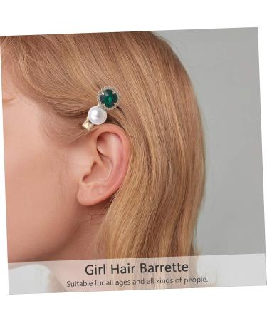 Angoily 3 Sets Crystal Pearl Hair Clip Barrettes for Girls Hair Rhinestone Crystal Sparkling Womens Hair Clips Hair Barrettes Hair Clip for Girl Bride Alloy Rhinestones Broken Hairpin - Buy Online on GoSupps.com