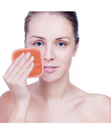 Polyte Premium Hypoallergenic Chemical Free Microfibre Fleece Makeup Remover and Facial Cleansing Cloth 15x15 cm 10 Pack (Dark Gray Pink) - Buy Online on GoSupps.com