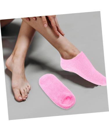  POPETPOP POPETPOP 1 Set And Foot Mask For Women Socks Night Lotion For Women Moisturizing Fabric Gel Pink Girl And Child - Buy Online on GoSupps.com