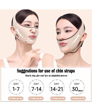Adjustable Chin Strap for Women - Reusable V Line Mask Comfortable & Breathable Face Strap | International Shipping - Buy Online on GoSupps.com