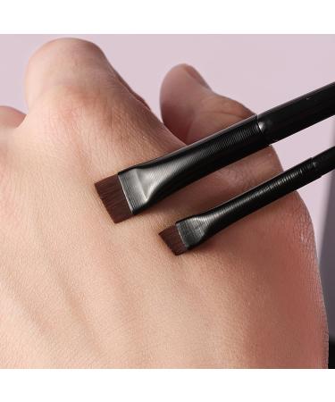 Precision Eyeliner Brush Set - Angled & Fine Point Makeup Brushes for Flawless Application | Liner Kit-A - International Shipping Available - Buy Online on GoSupps.com