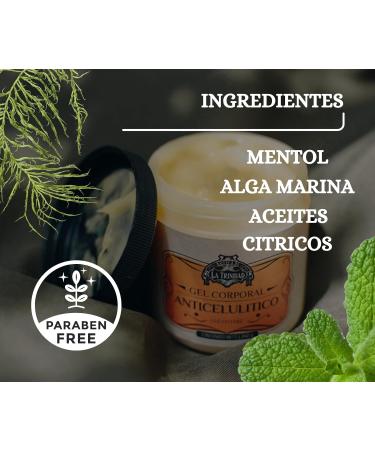 Buy Botica de la Trinidad Toning Gel 240g - Anti-Cellulite Treatment with Seaweed Menthol & Citrus Oils for Men & Women | Fast International Shipping - Buy Online on GoSupps.com